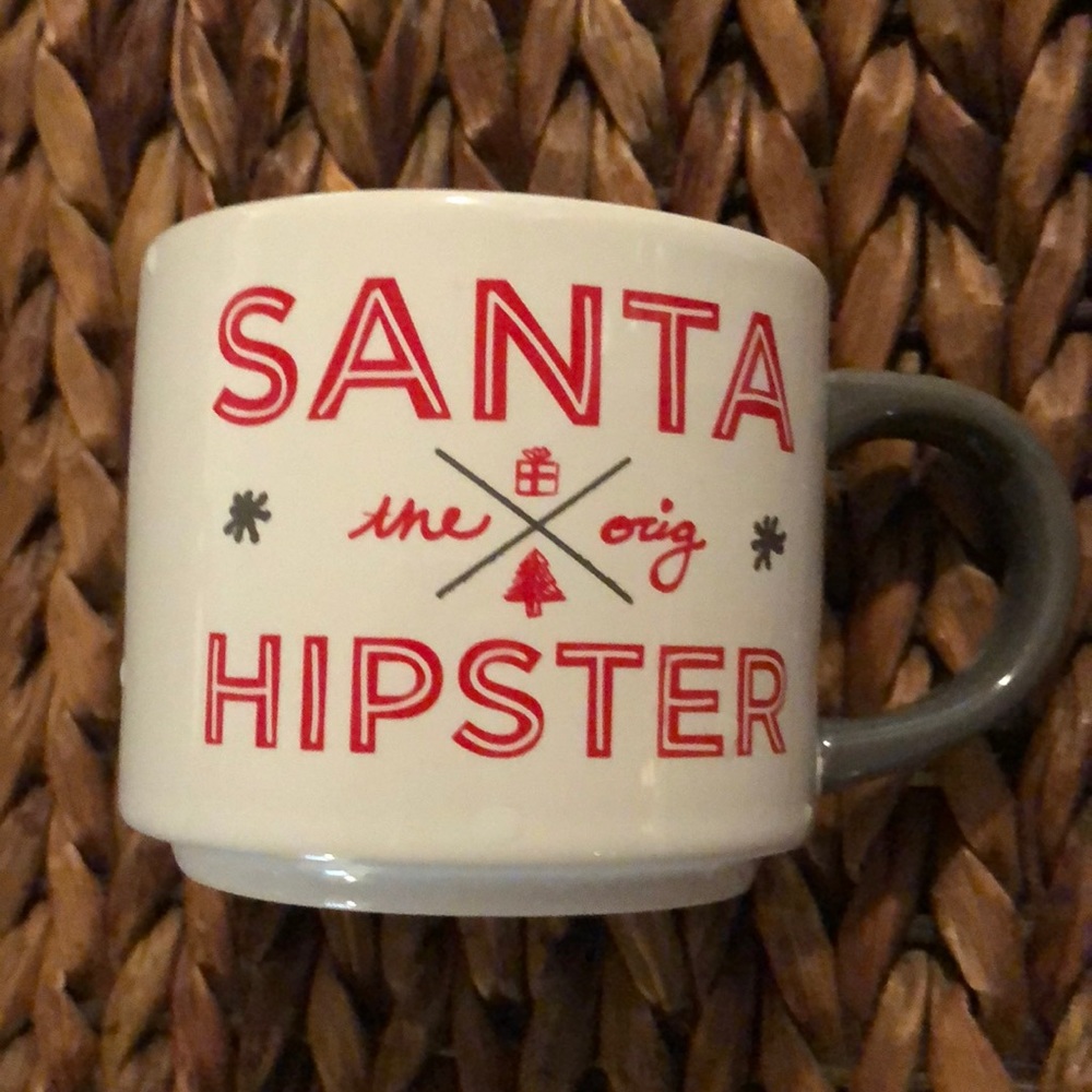 Target 🎯 Santa 🎅🏼 Orig hipster Coffee cup